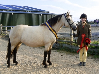 Pearl taking Champion Connemara 2007