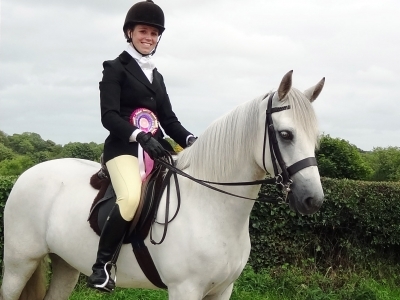 Poppy - Greenacres 2013 winning the Home Produced Championship